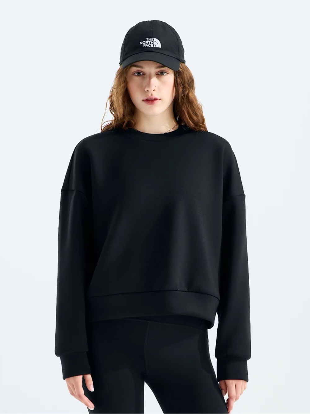 NWT The North Face Women’s Jaida Crew in Black size Small
